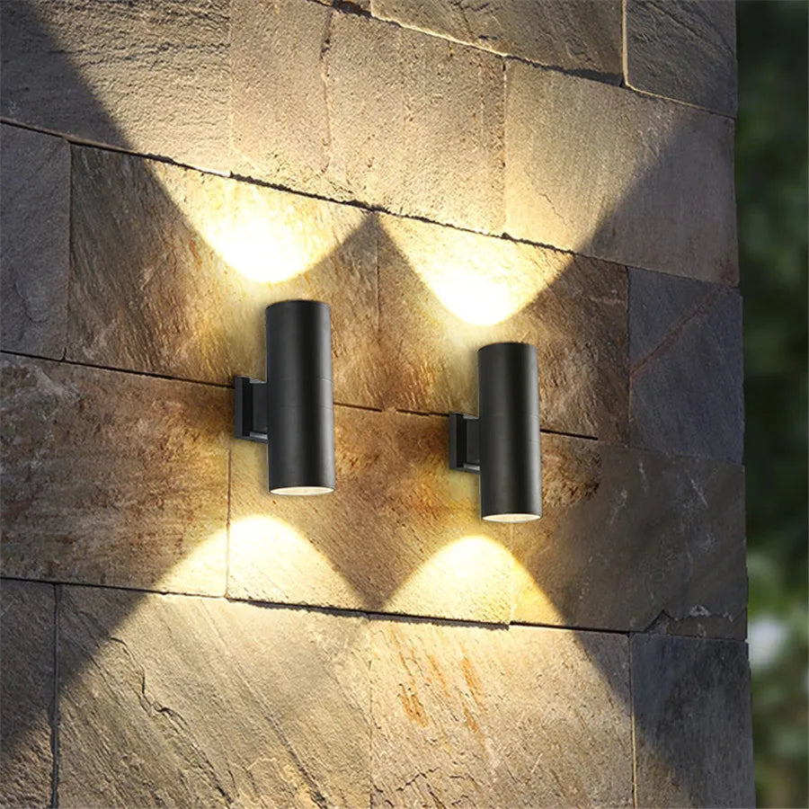 LumiAlu - Aluminium Utomhusvägglampa