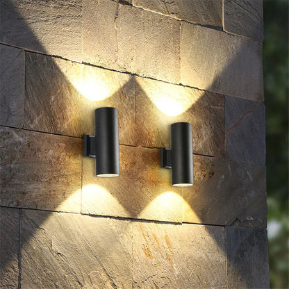 LumiAlu - Aluminium Utomhusvägglampa