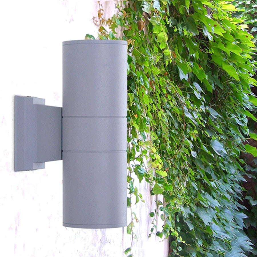 Utomhusvägglampa | LED Aluminium belysning för trädgård