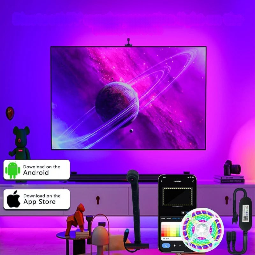 ColorCast – Synkroniserad LED-list för TV-skärmar