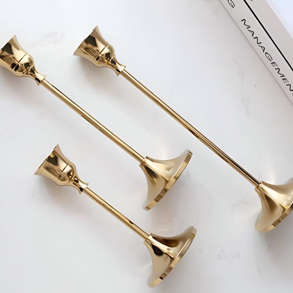 Vintage Style Ljuslykta | 3Pcs Set