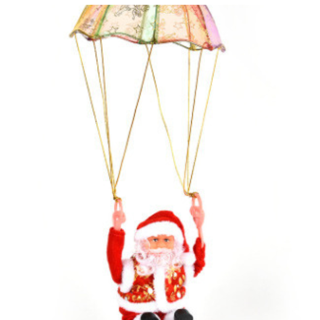 Läderklättrande Jultomte