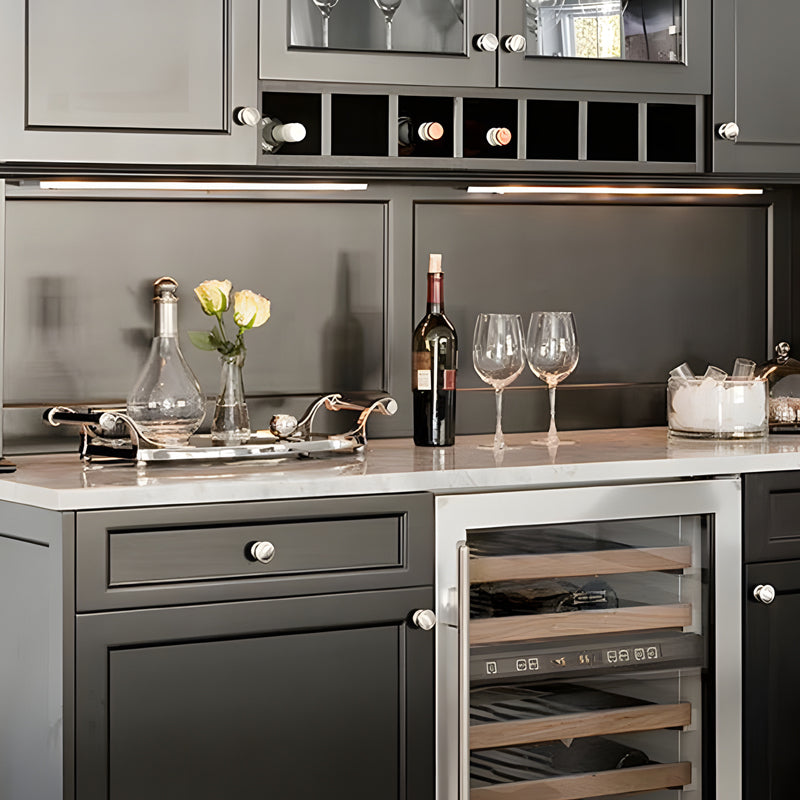 LichtStrips - 6 st långa 12V LED inbyggnads belysning för skåp