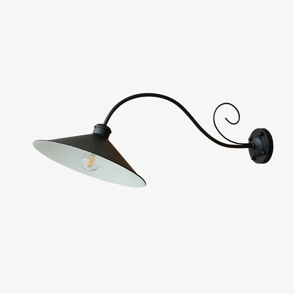 Vattentät Vintage-stil Utomhusljusarmatur, IP65