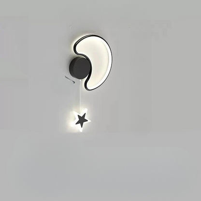 LumiDroom - Moln Stjärna Måne LED-Vägglampa