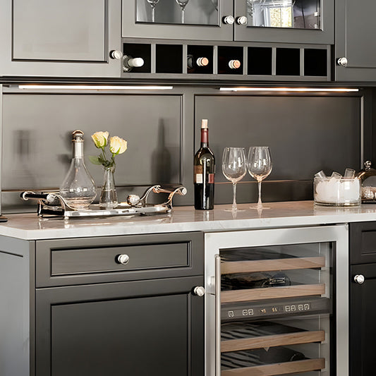 KastLicht - 6 stycken Långa 12V LED Strips för Kabinettsbelysning