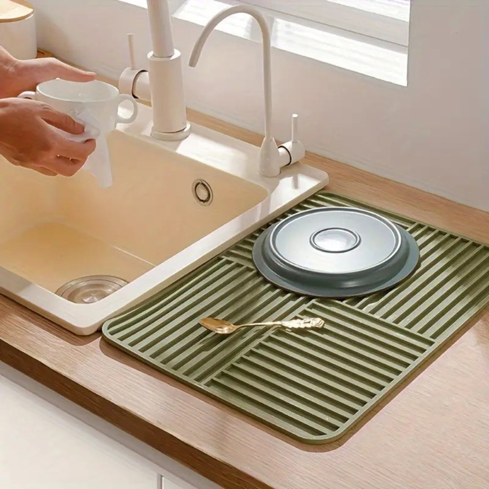 Ribbed Foldable Multipurpose Drying Mat