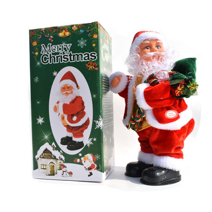 Klibbande jultomte barnleksak