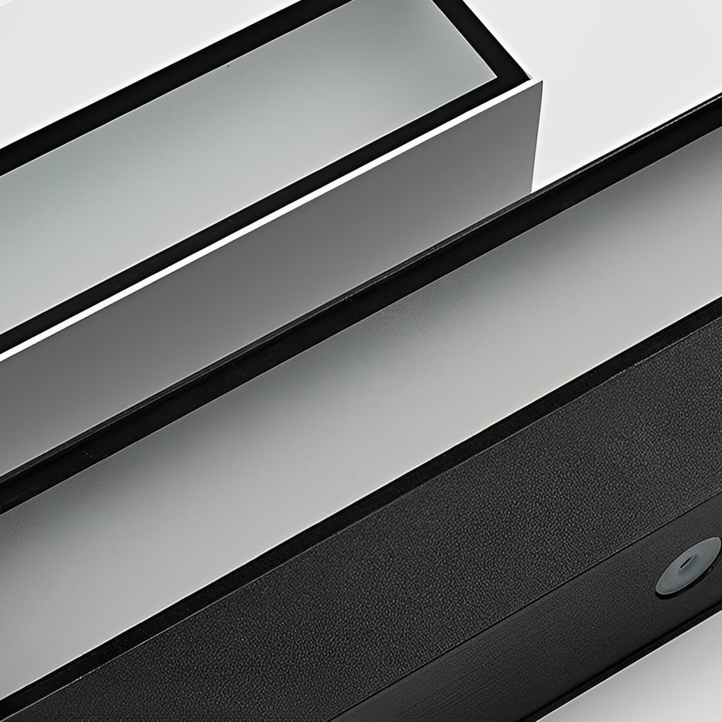 Vägglampa Modern Svart Vattentät Utomhuslampa