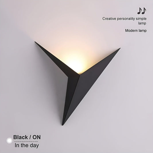 OrigamiGlow Light - Minimalistisk Origami Triangelformad LED Vägglampor