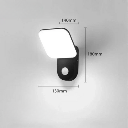 SafeFlow - Utomhuslampa med Rörelsesensor