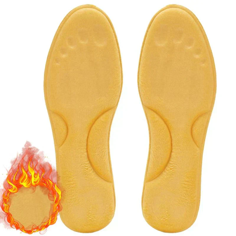 Självvärmande isolerande insoles