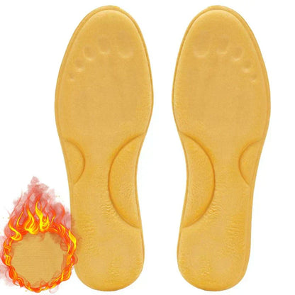 Självvärmande isolerande insoles