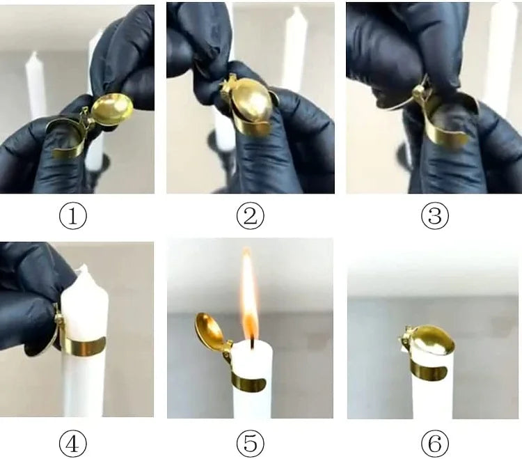 Carvallo | VintageWick - Automatisk ljuslösare, Vintage-ljusdekoration