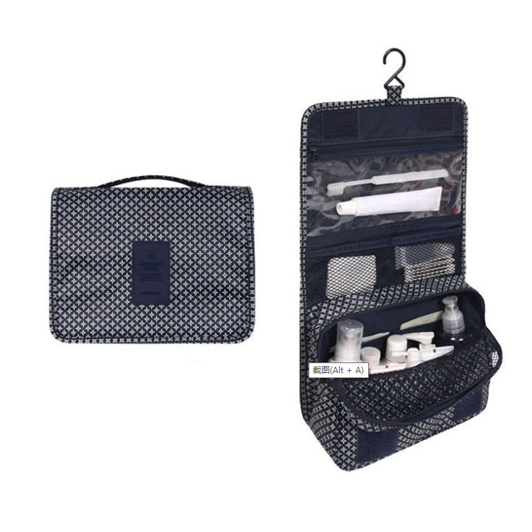 Carvallo Reise-Kosmetiktasche | Vattentålig & med krok | Fällbar & Vadderad | För Damer & Herrar