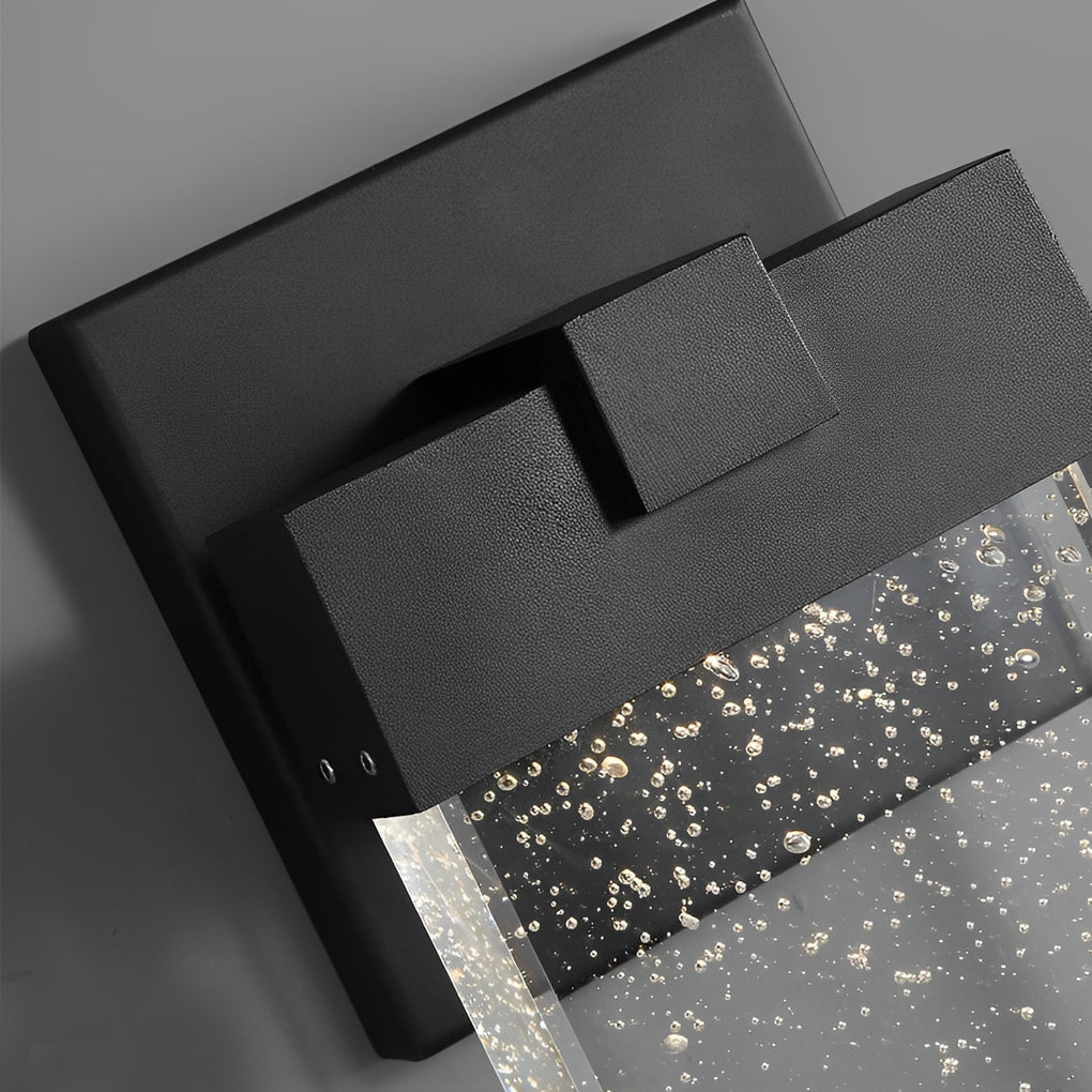 Utomhus Vägglampa Modern Kristall Vattentålig Vägglampa