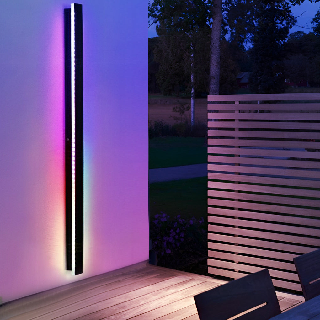 Utomhus Vägglampa Modern Svart LED Vägglampor