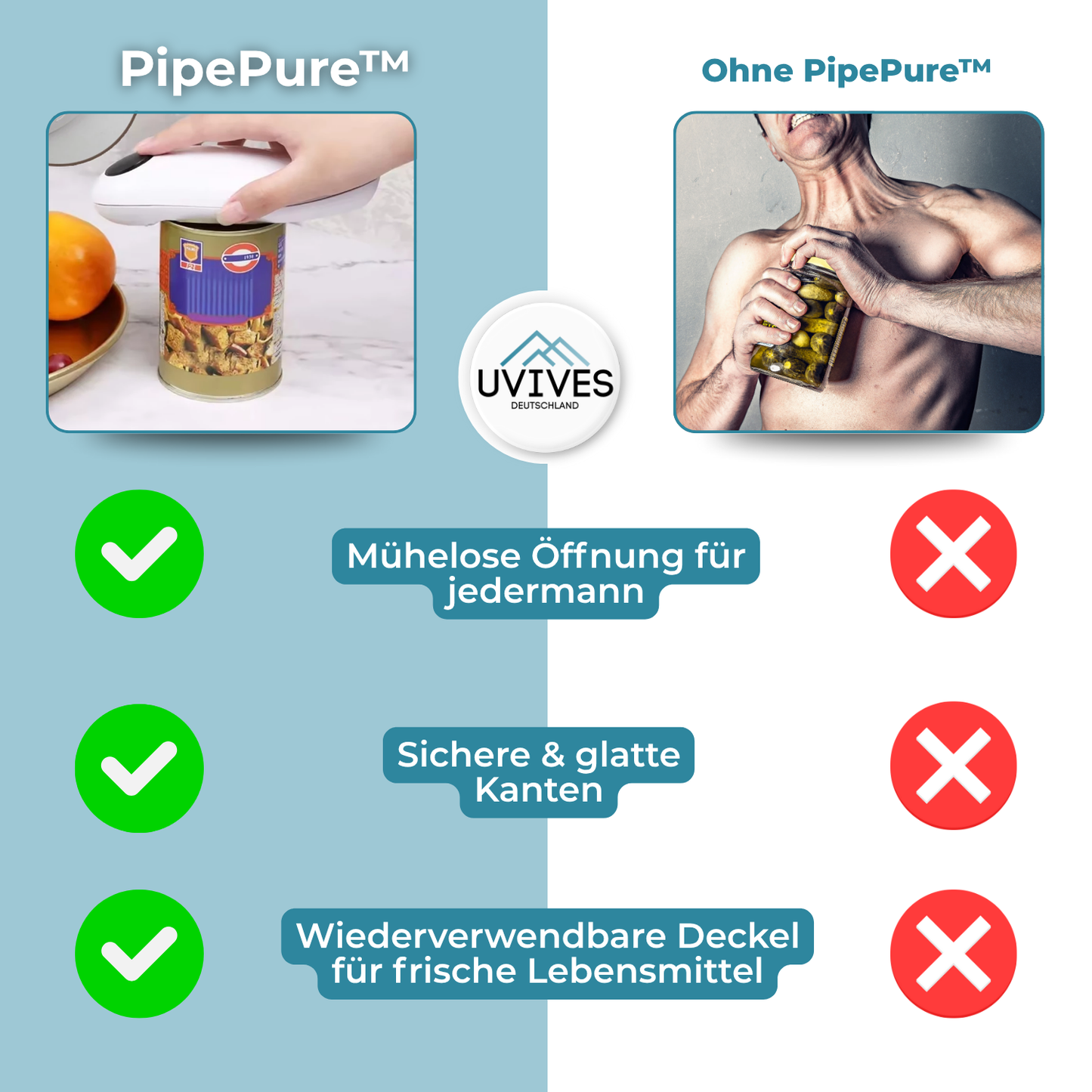 Carvallo – Fest håll, lätt öppnad!