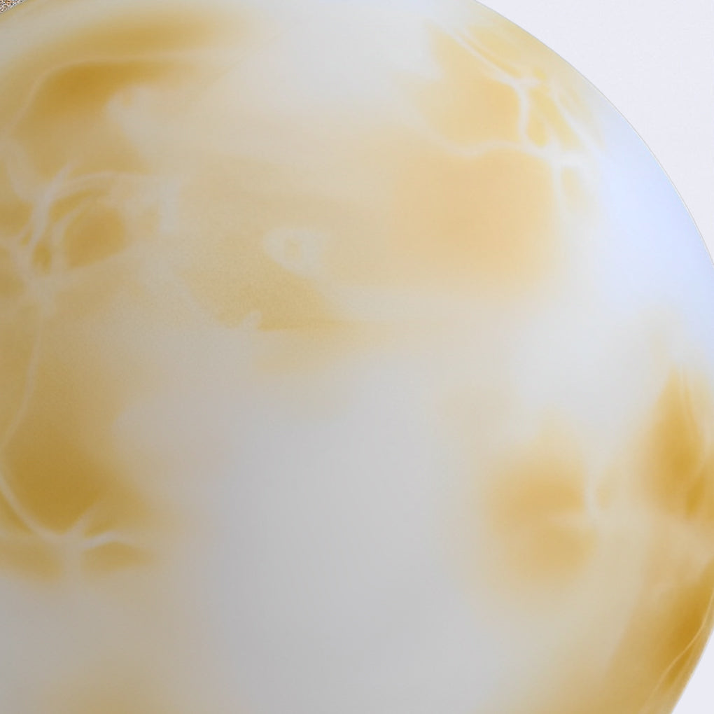 Utomhus Globe Sol Resin Puts Lampa