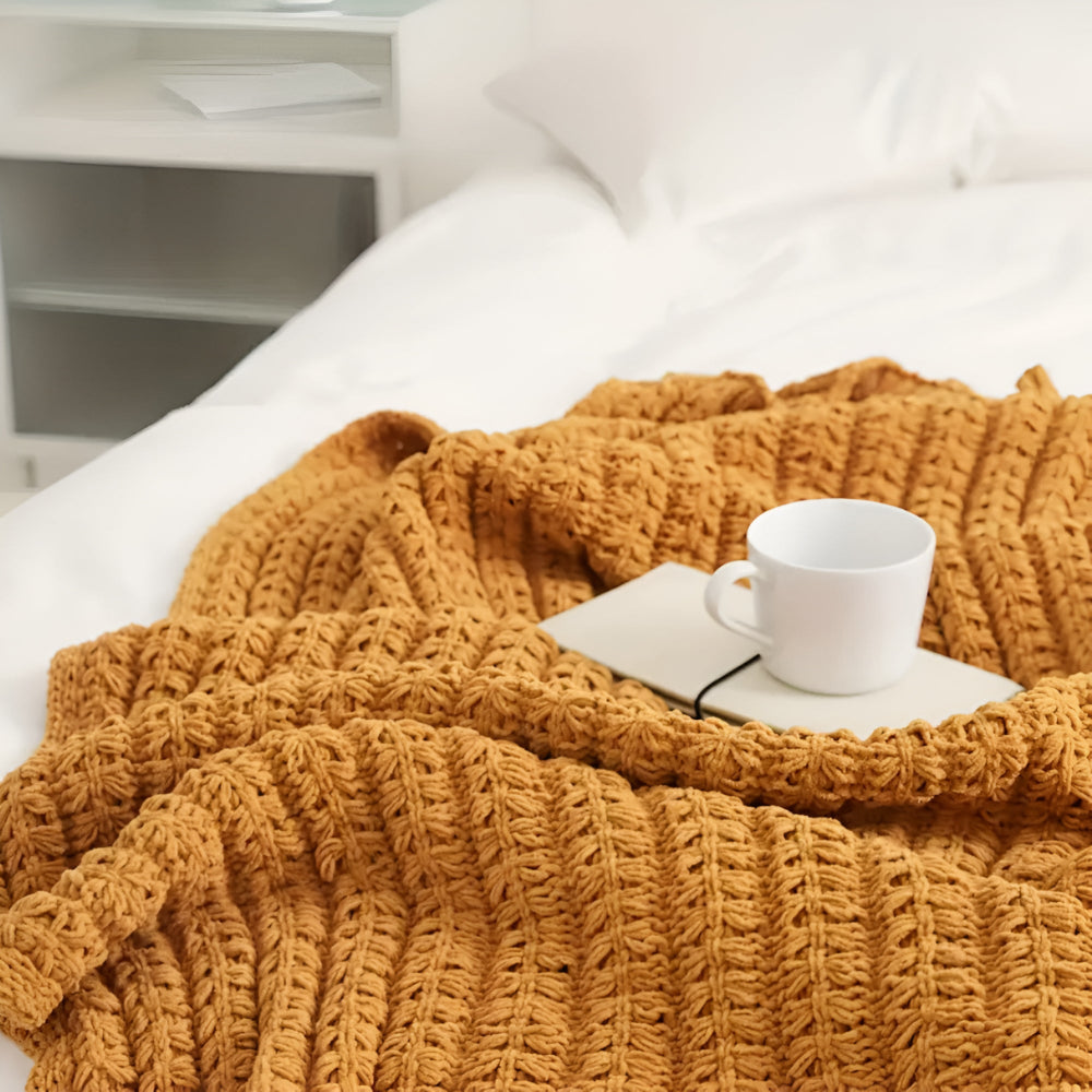 Vintage Chunky Knit Filt