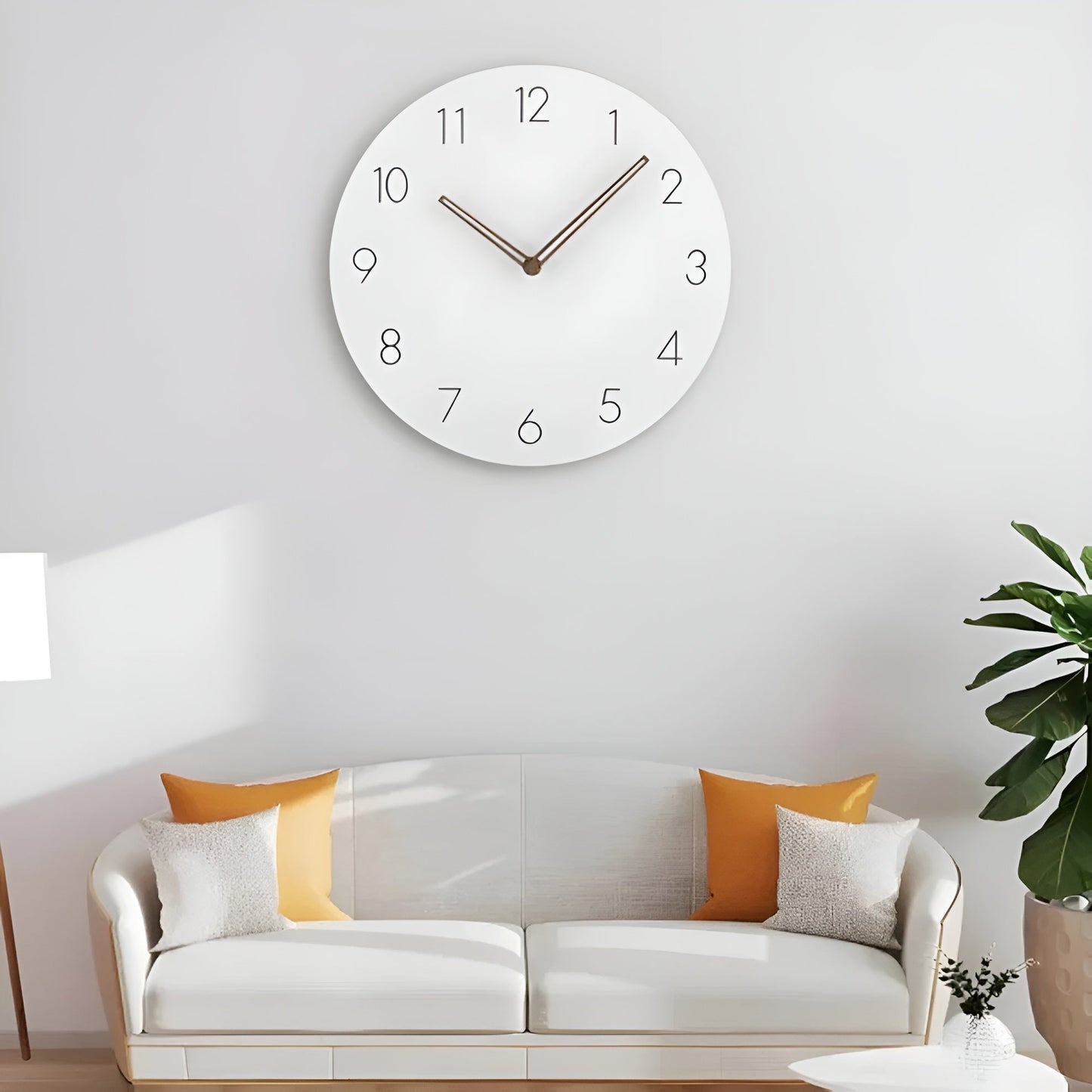 Väggklocka i trä – Minimalistisk design för modernt boende