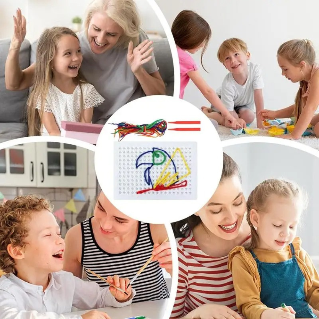 Kreativ Stickningslekset för Barn