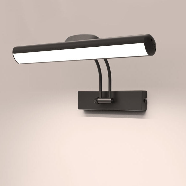 Minimalistisk justerbar LED-vägglampa i balkform för badrum