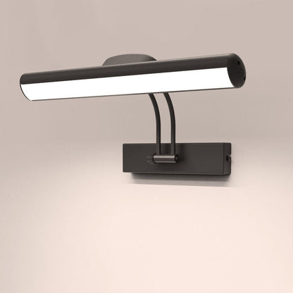 Minimalistisk justerbar LED-vägglampa i balkform för badrum