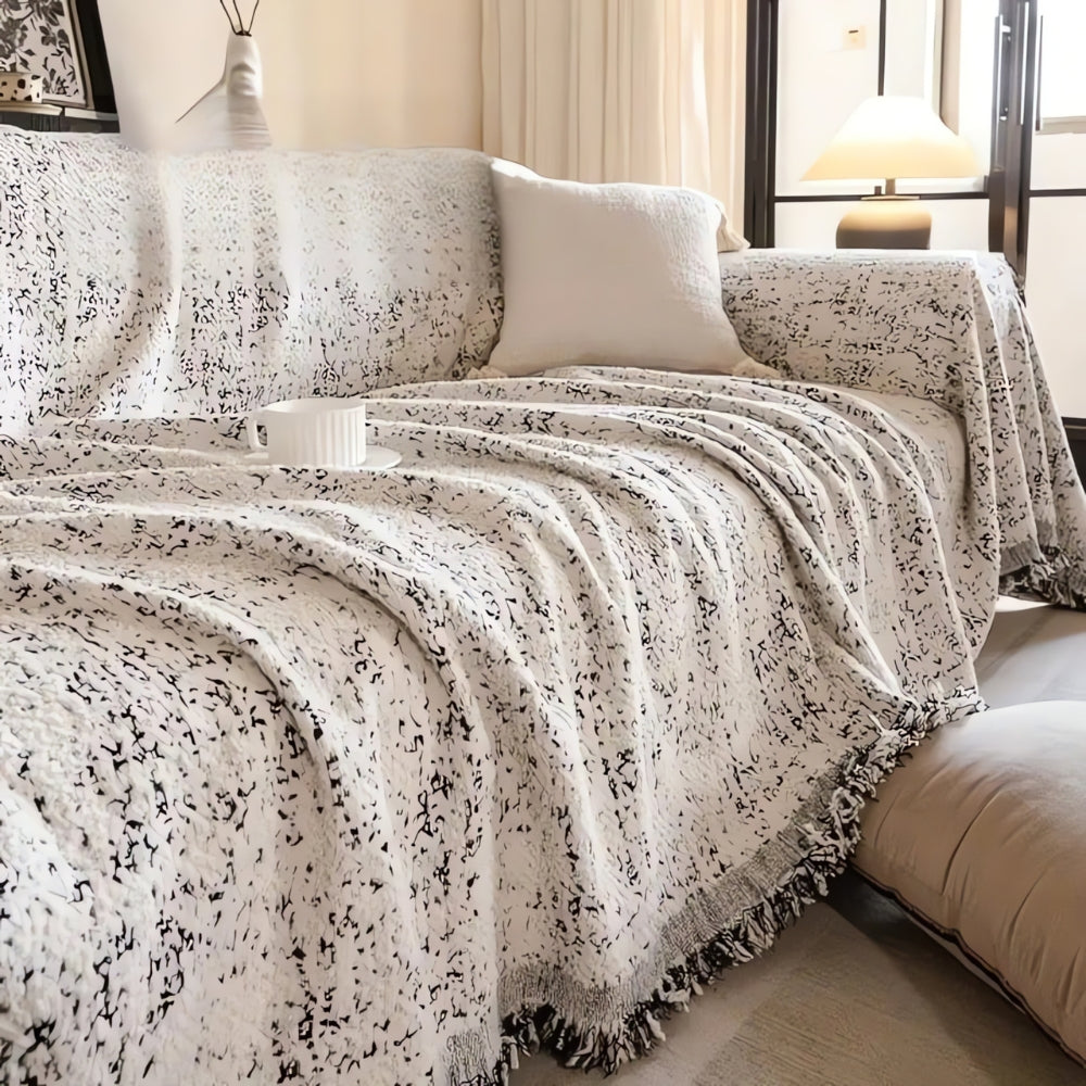 Nordic Speckle Vändbar Sofatak Täcke