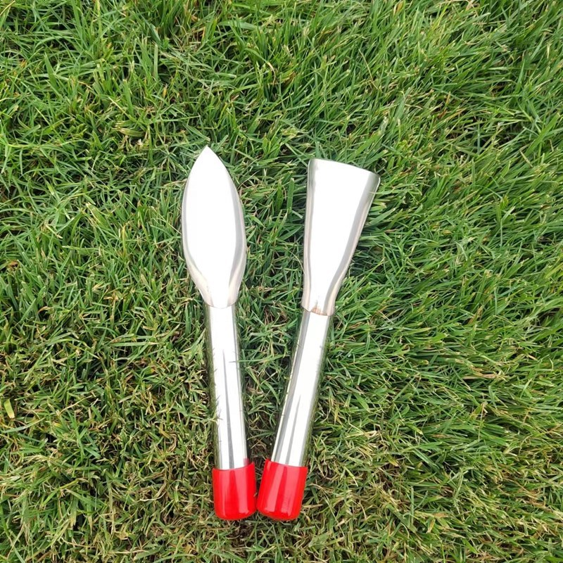 Rostfritt stål ogräsplockare och gräva verktyg – Trädgårdsverktyg med trähandtag
