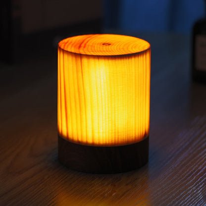 Houthart - Trådlampa med Ackumulator och Touch Control