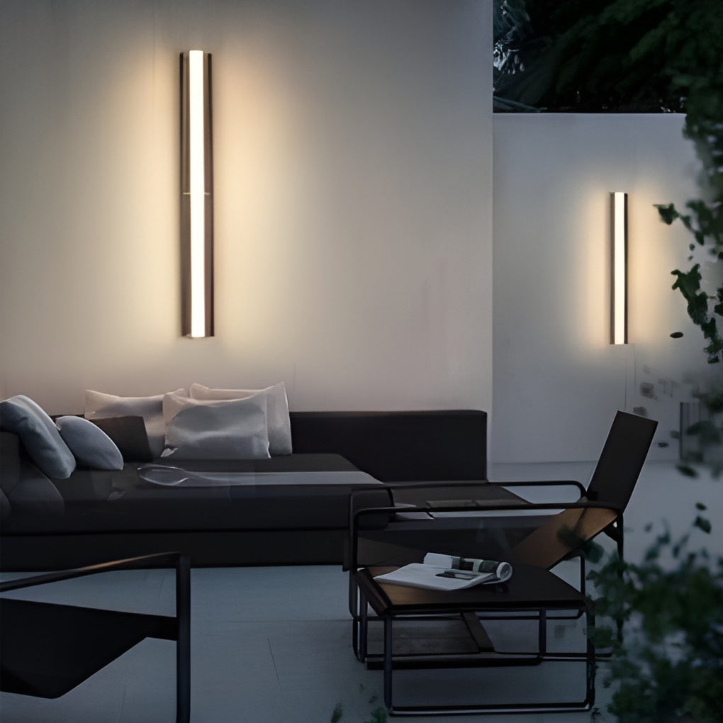 Utomhus Vägglampa Modern Solenergi LED Lampa
