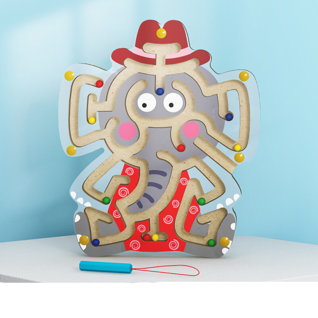 KiddieMaze - Montessori Magnetisk Labyrint