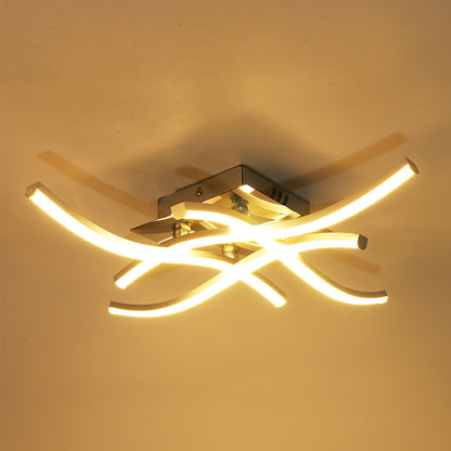 LED Taklampa Modern Aluminium Infälld Armatur
