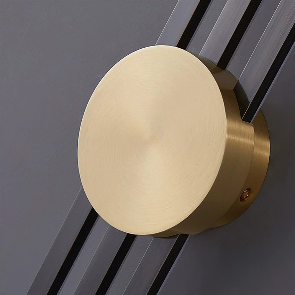 Vägglampa Modern LED Järn Vertikal Armatur