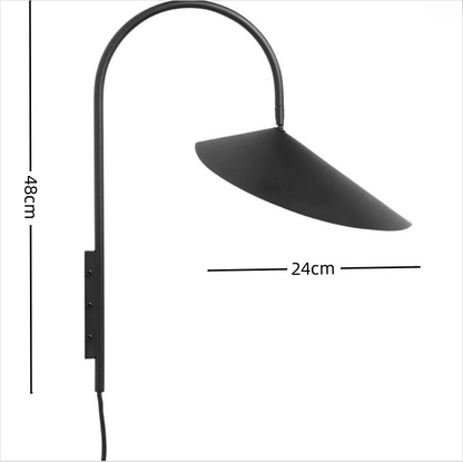 Vägglampa Modern Järn Petal Stil Lampa