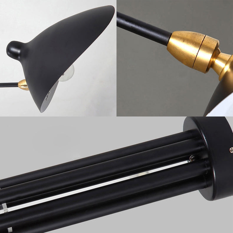 Modern Svart Hänglampa med Ankor - 2/3/5 Ljus