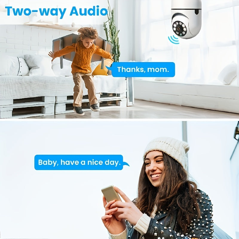 VisionGuard Smart Lamp Kamera - För Säkerhet och Komfort i Hemmet