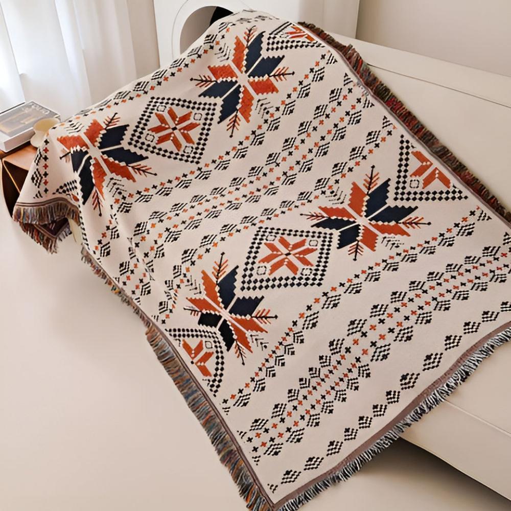 Maroccan Boho-mönster Picknickmat