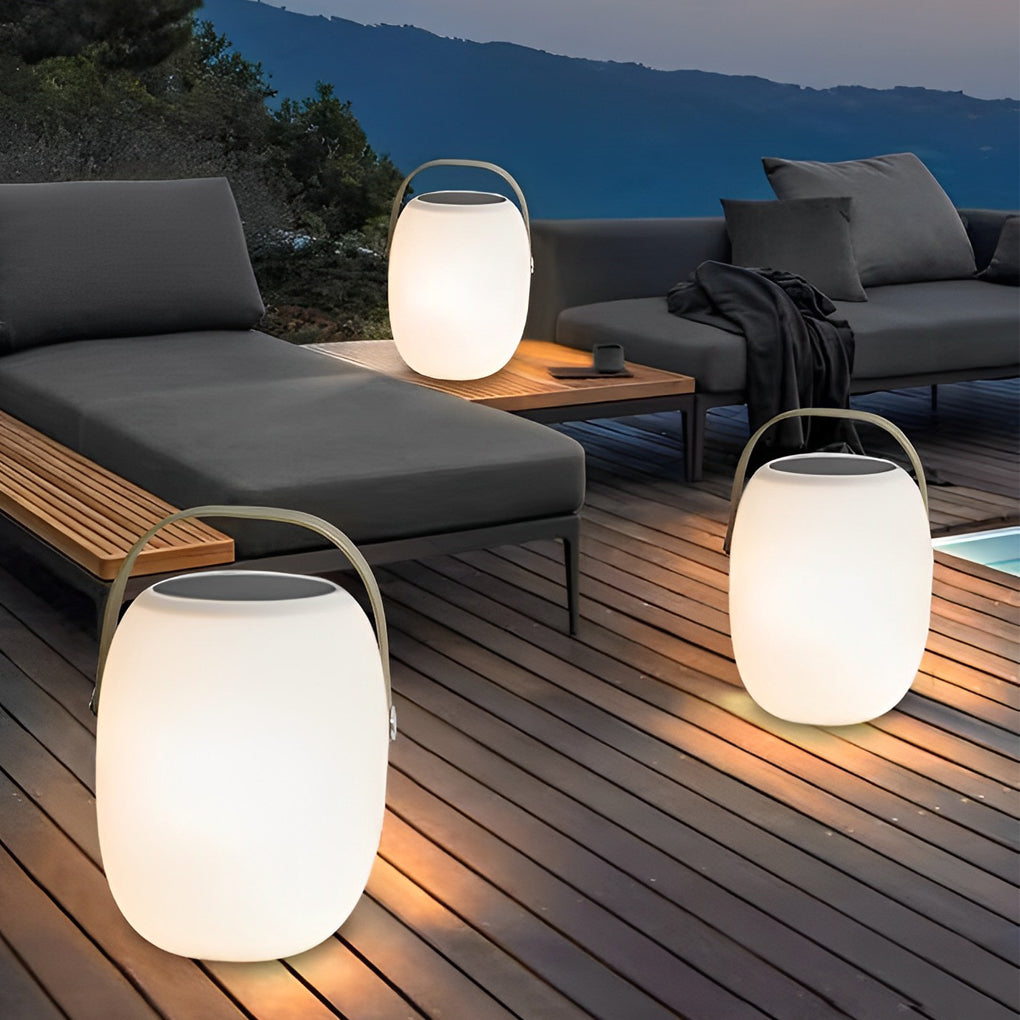 Utomhus Solarlampa med Handtag