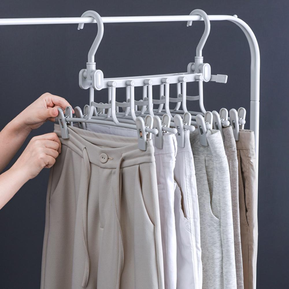 Carvallo - Fällbar klädhängare och byxhängare