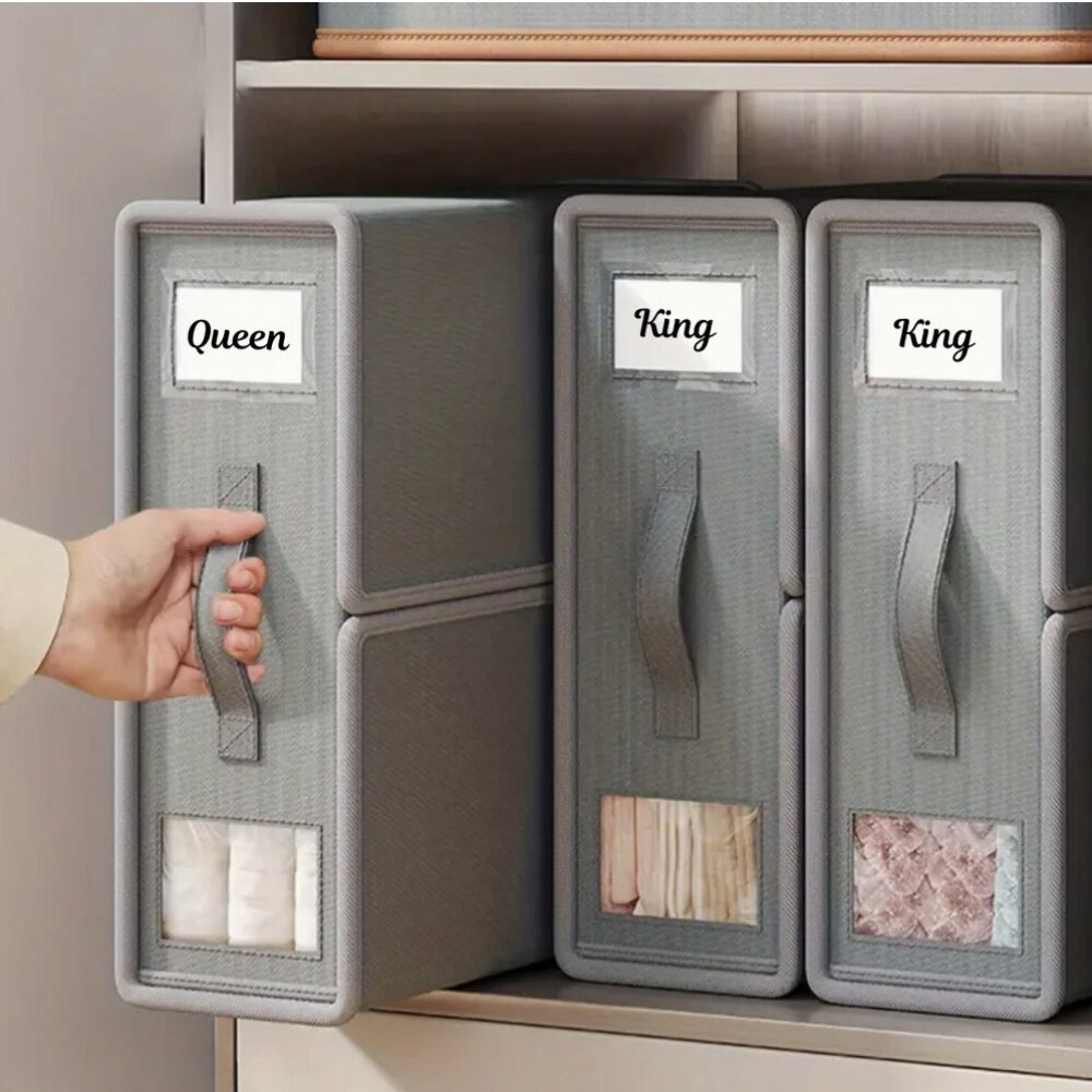 Carvallo – Fällbar Organisatör för Prydligt Organiserad Sängkläder
