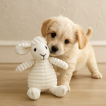 Hundleksak Pluffig Squeaky Tuggedyr