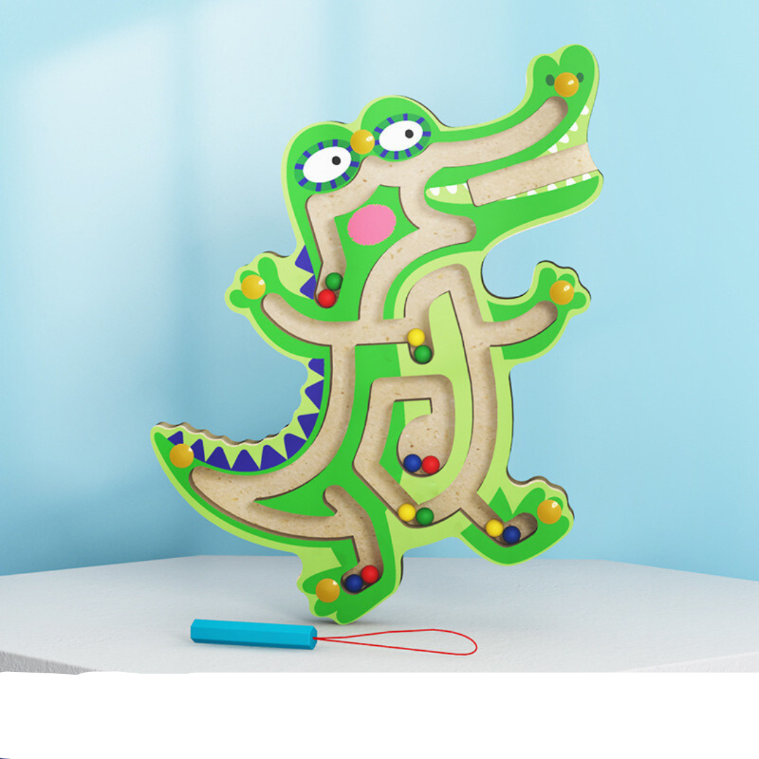 KiddieMaze - Montessori Magnetisk Labyrint