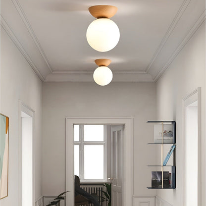 BalconyBloom Light - LED-taklampa i japansk stil