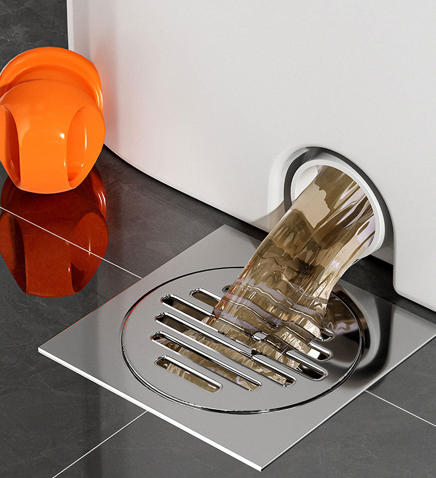 Carvallo skurtrasa med avskiljningssystem | 3 ersättninghuvuden | 136 cm handtag | Handsfree urvridning