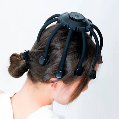 Huvudmassageapparat Elektrisk Huvudbotten Stresslindringsverktyg