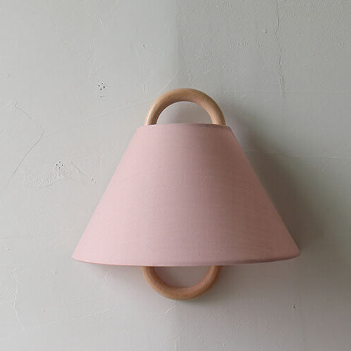Vägglampa Modern Trä Tyg Sconcelampa
