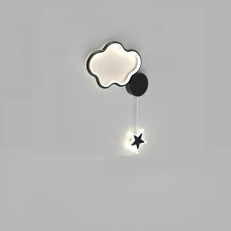 LumiDroom - Moln Stjärna Måne LED-Vägglampa