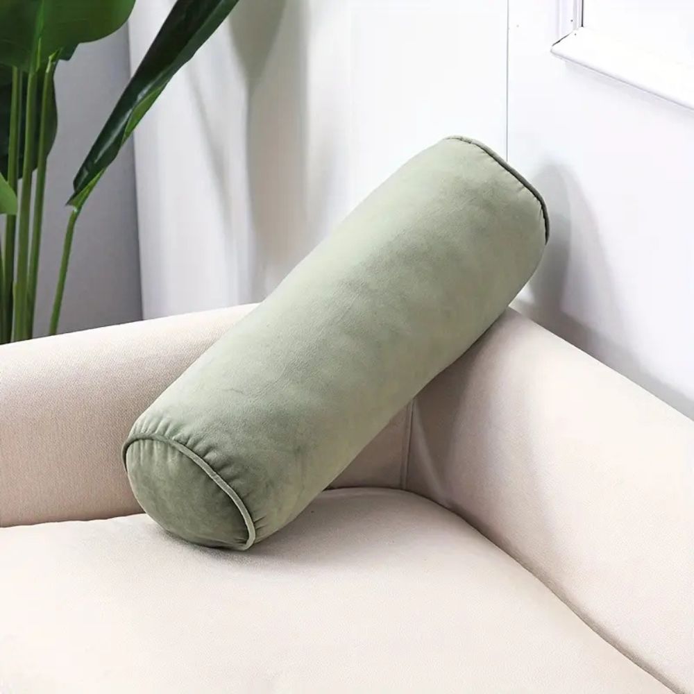 Plush Velvet Bolster Kudde